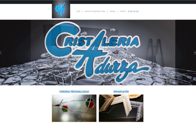 CRISTALERÍA ADURZA|PÁGINAS WEB VITORIA