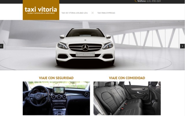 TAXI VITORIA|CEAP INFORMÁTICA PÁGINAS WEB VITORIA