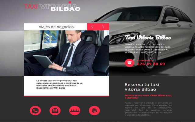 TAXI VITORIA BILBAO|CEAP INFORMÁTICA PÁGINAS WEB VITORIA